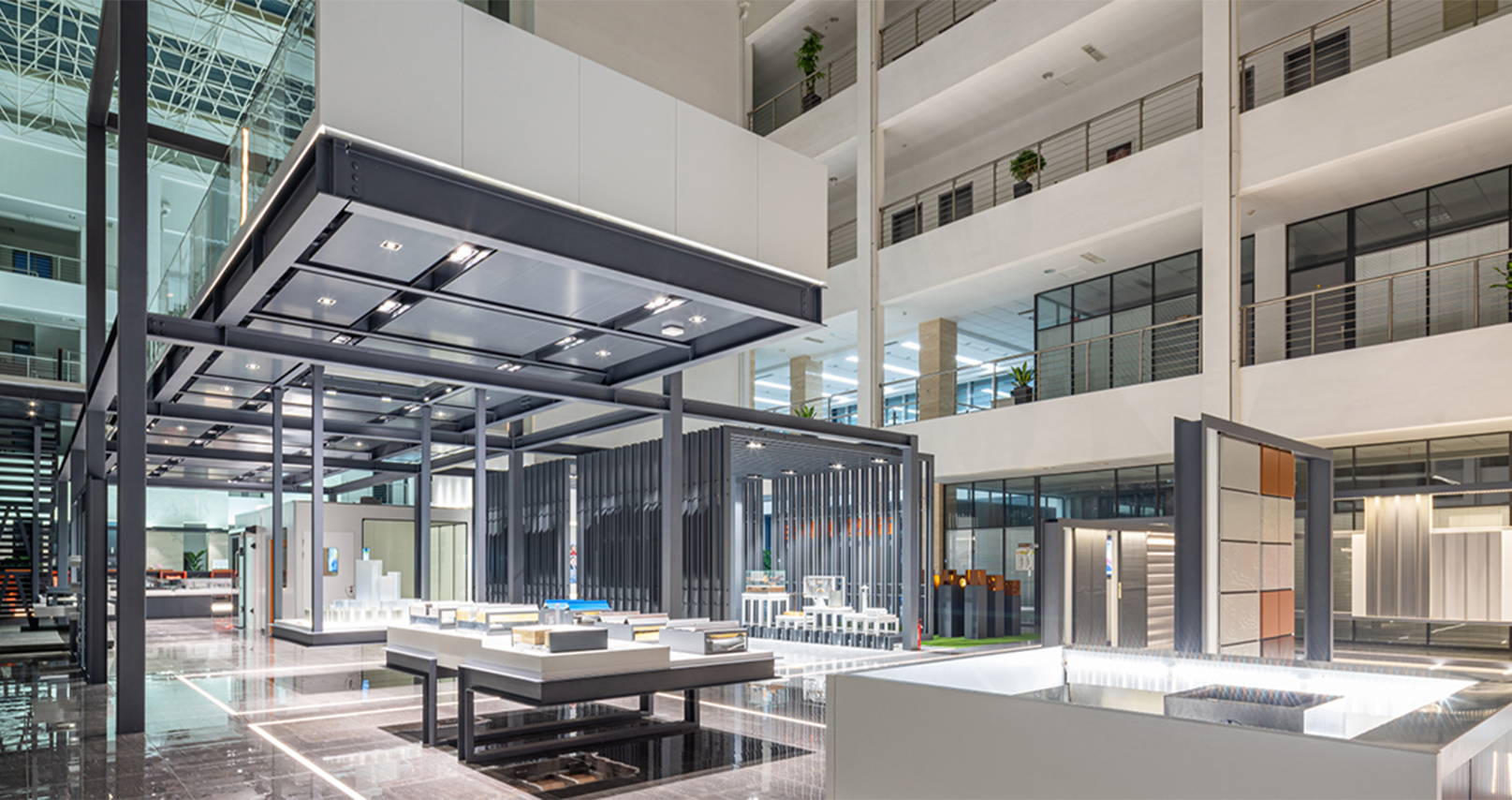 建筑鋼品展示廳